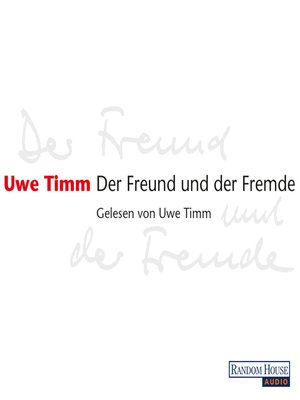cover image of Der Freund und der Fremde